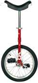 Enhjuling QU-AX OnlyOne 16" röd/svart one-size