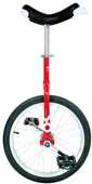 Enhjuling QU-AX OnlyOne 18" röd/svart one-size