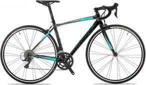 Bianchi Via Nirone 7 Dama Sora svart/celeste/vit 46 cm